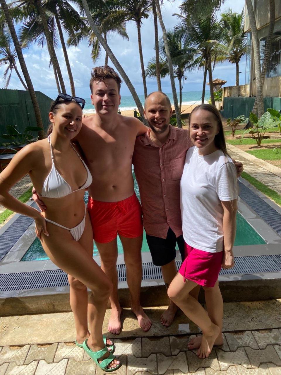 Prana Beach Hotel Ex Guli Hikkaduwa Buitenkant foto
